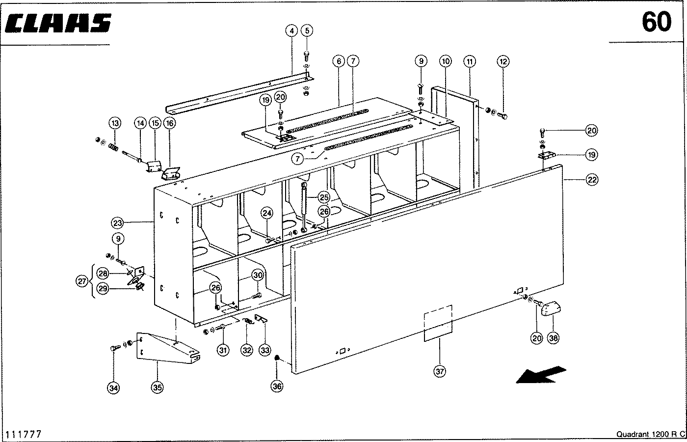 QUADRANT - SEITENVERKLEIDUNG, LINKS HINTEN