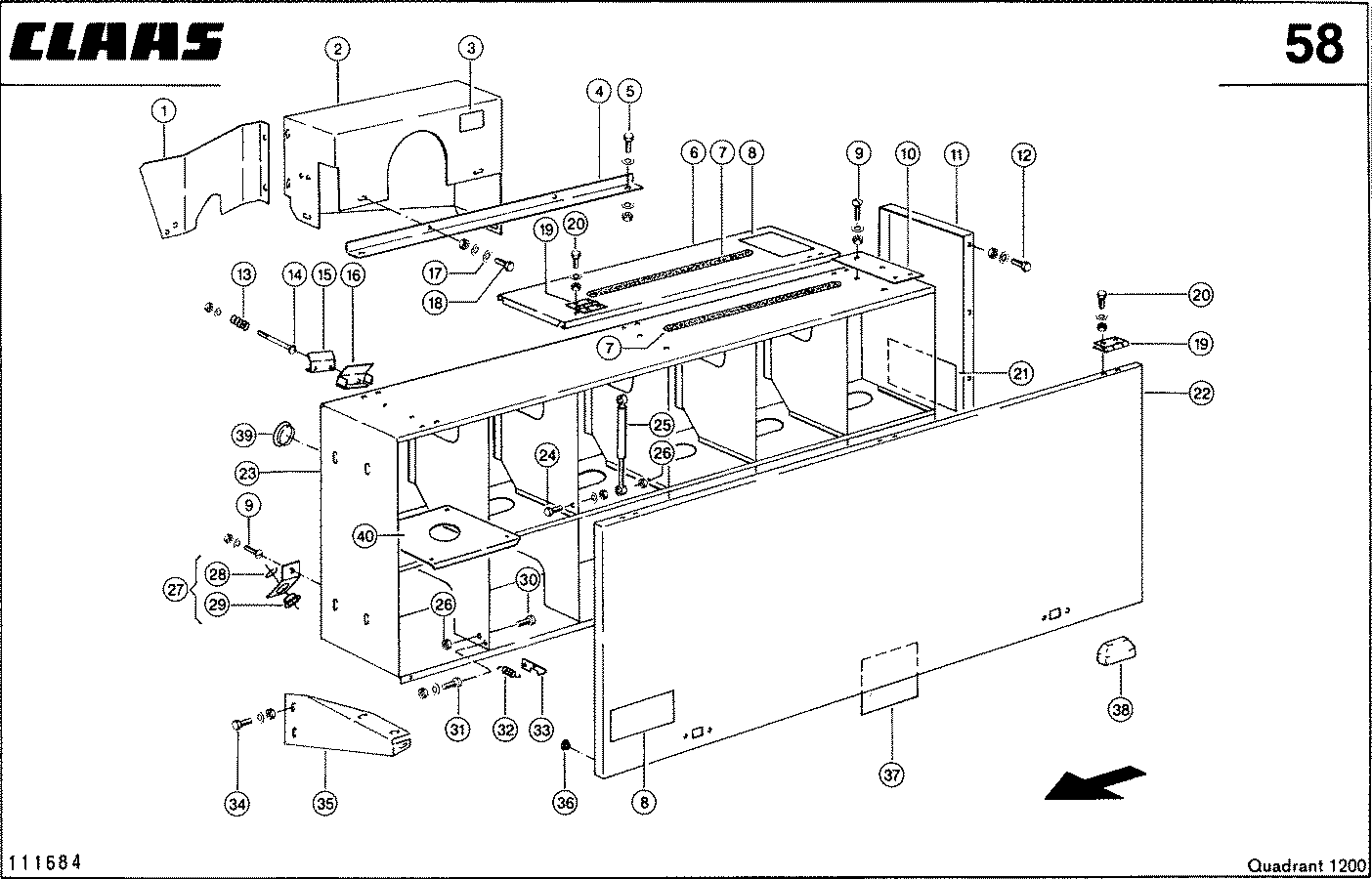 QUADRANT - SEITENVERKLEIDUNG, LINKS HINTEN