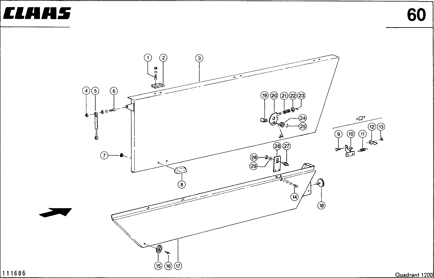 QUADRANT - SEITENVERKLEIDUNG, RECHTS VORN
