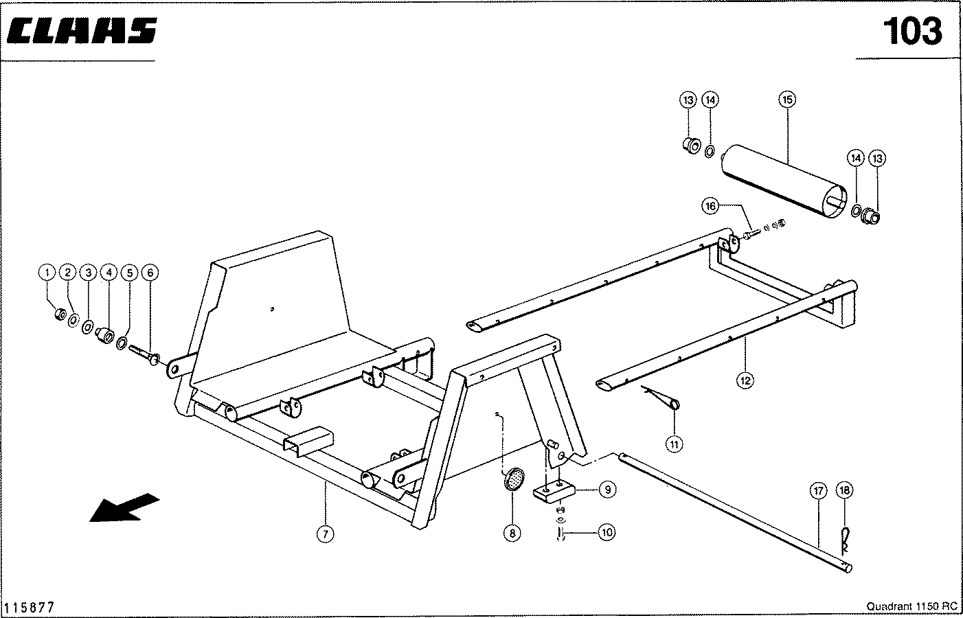 QUADRANT - BALLENSTAPLER, ZWISCHENRUTSCHE