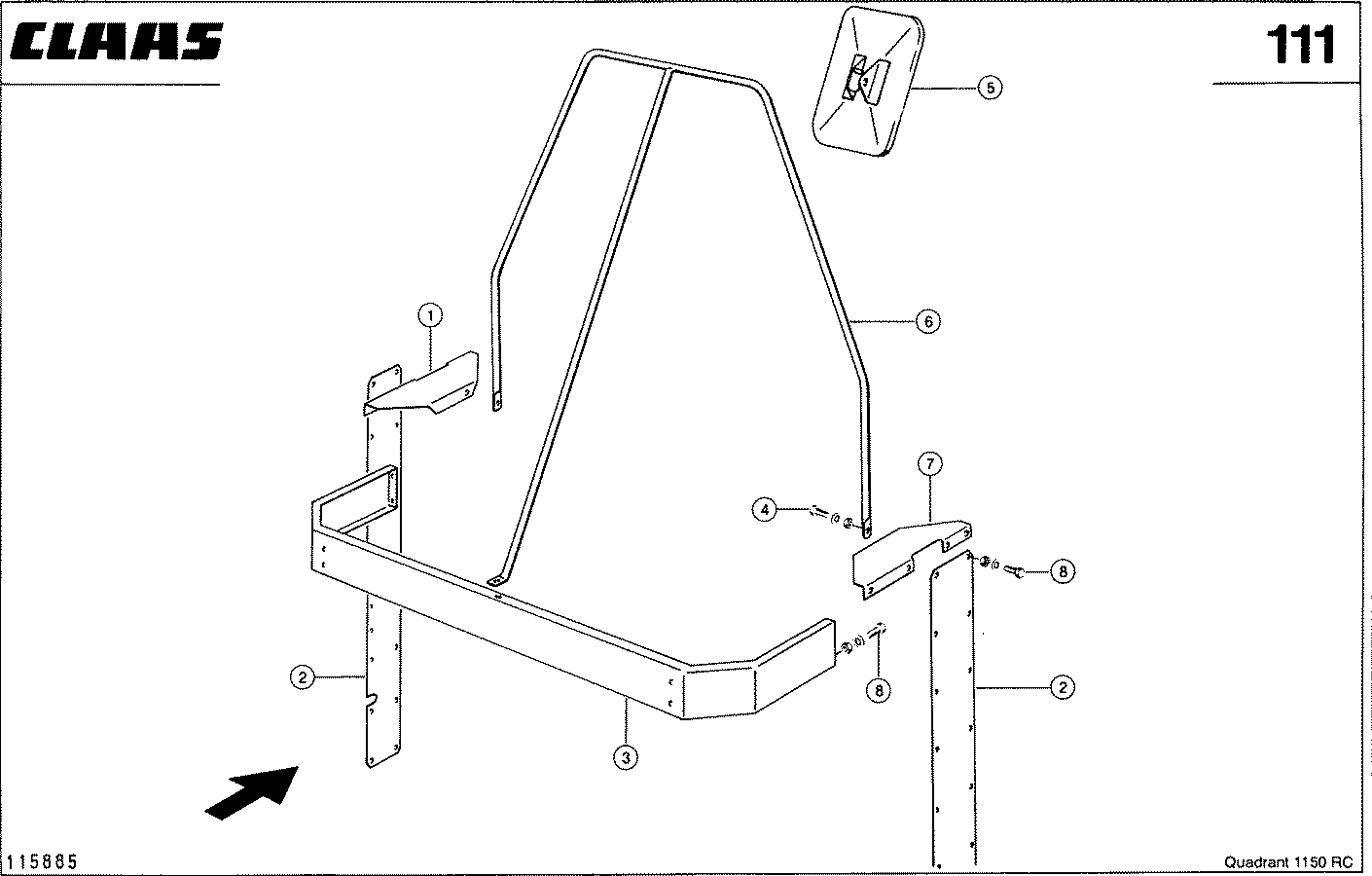 QUADRANT - BALLENSTAPLER, SCHUTZVERKLEIDUNG