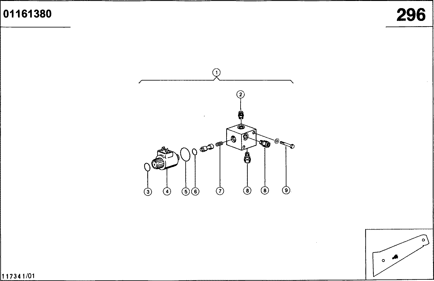 LEXION - 3/2 - РАСПРЕДЕЛИТЕЛЬ