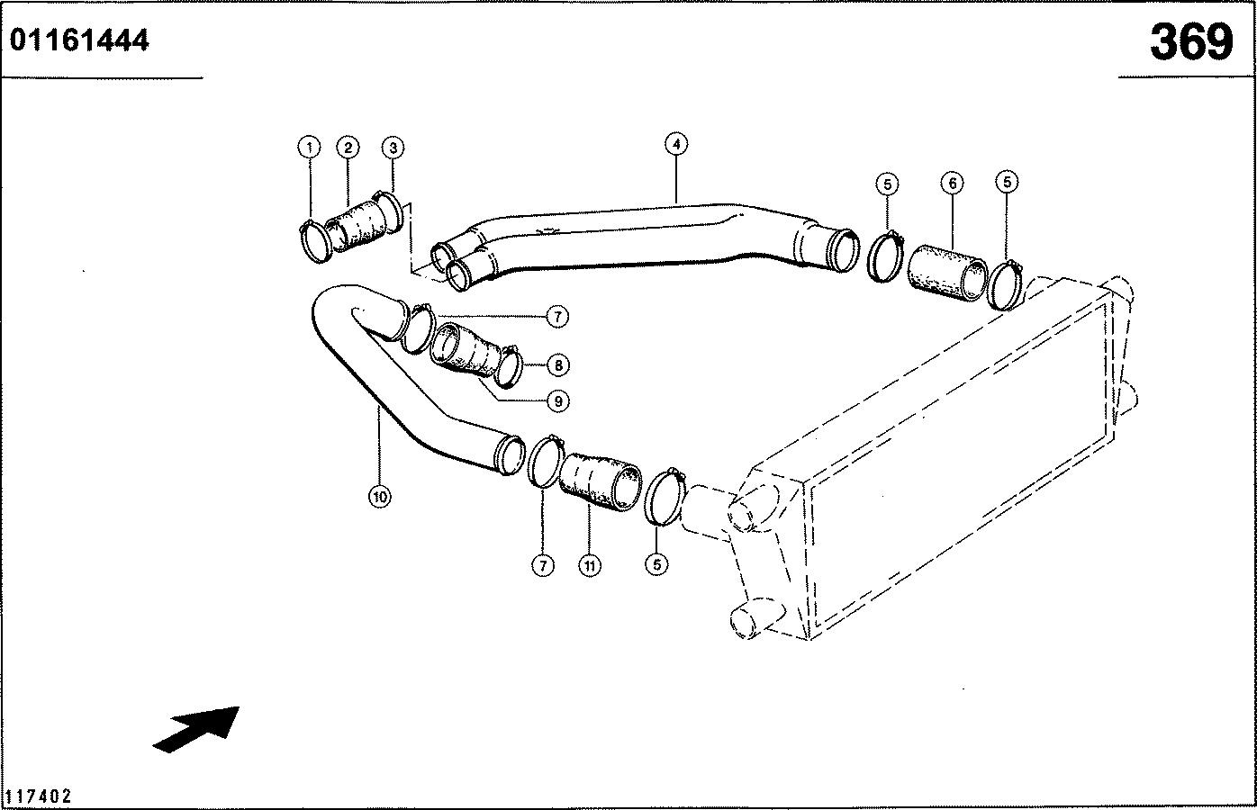 LEXION - MOTOR 3126-ATAAC; LADELUFTANLAGE