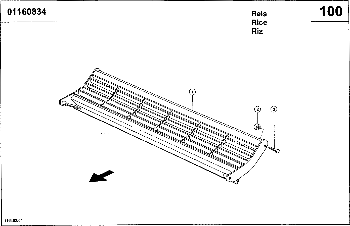 LEXION - VORKORB, (REIS)