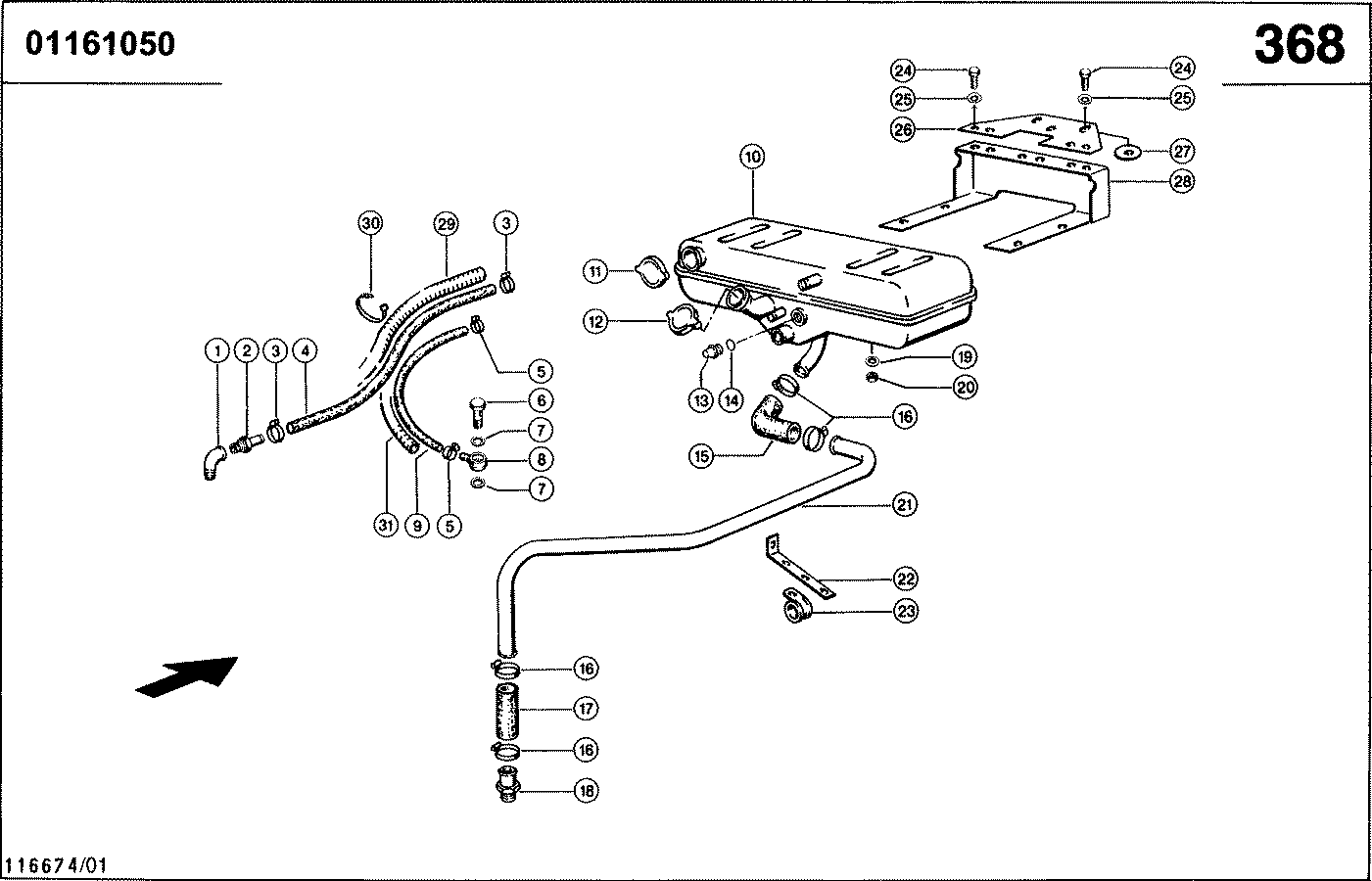 LEXION - MOTOR 3176-ATAAC; KUEHLWASSERANLAGE