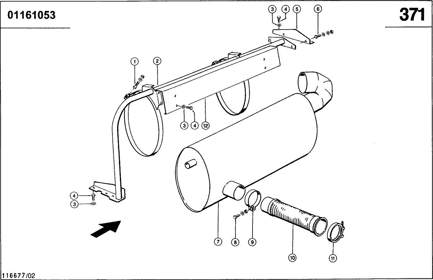 LEXION - MOTOR 3176-ATAAC; ABGASANLAGE