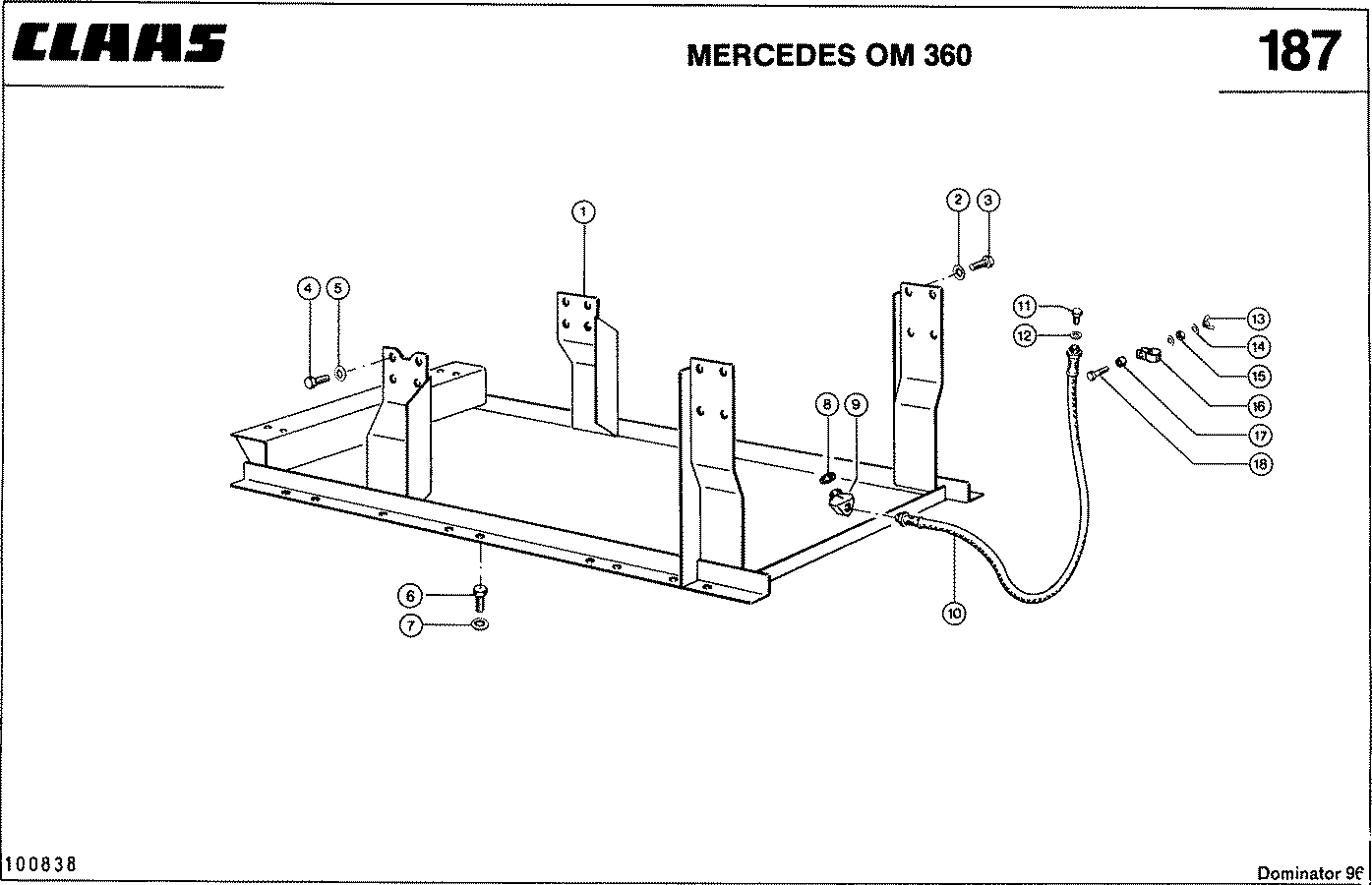 DOMINATOR - MOTORZUBEHOER, MERCEDES OM 360
