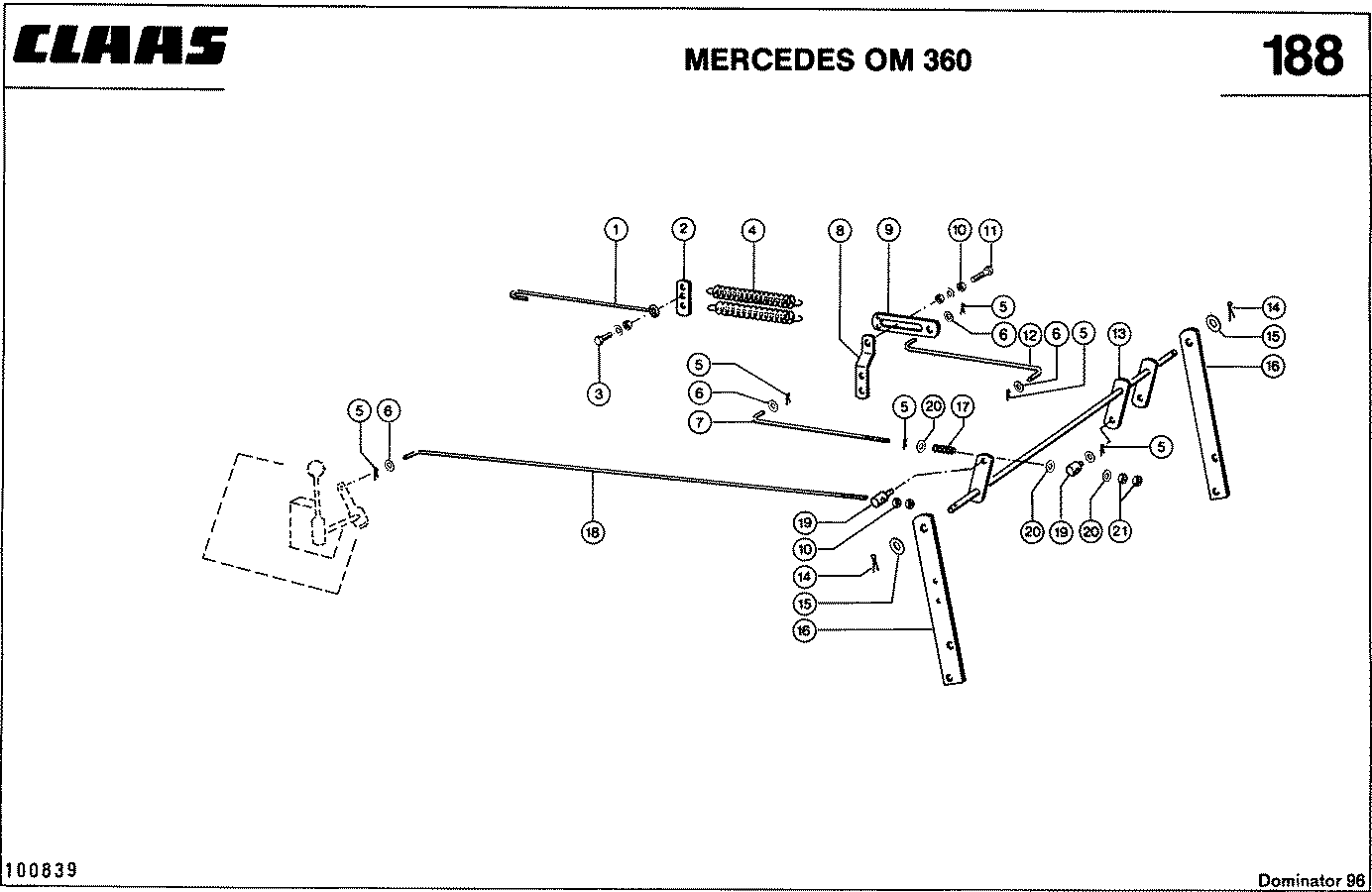 DOMINATOR - MOTORZUBEHOER, MERCEDES OM 360