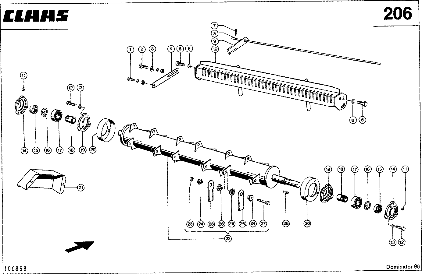 DOMINATOR - STROHHAECKSLER, VAR. 3381 UND 3382