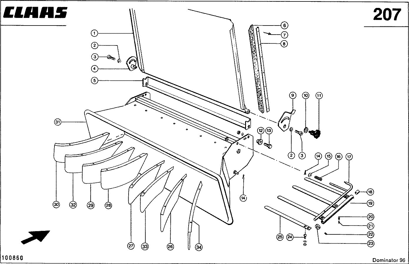 DOMINATOR - STROHHAECKSLER, VAR. 3381 UND 3382