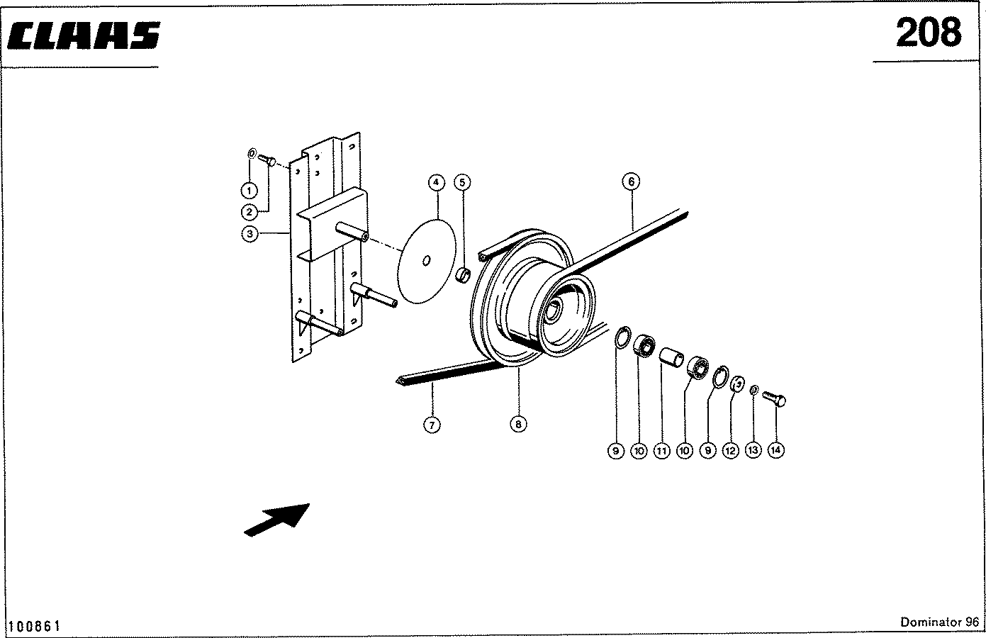 DOMINATOR - STROHHAECKSLER, VAR. 3381 UND 3382