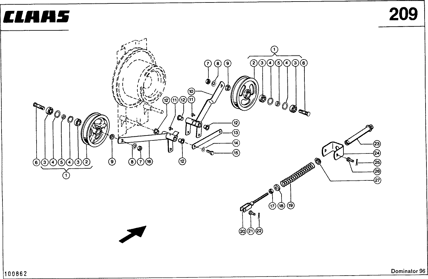 DOMINATOR - STROHHAECKSLER, VAR. 3381 UND 3382