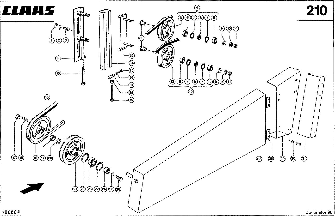 DOMINATOR - STROHHAECKSLER, VAR. 3381 UND 3382