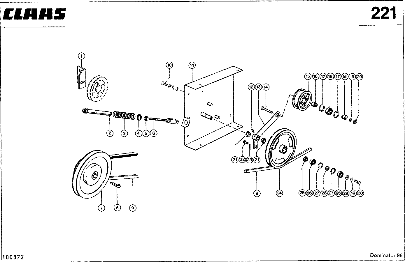 DOMINATOR - STROHVERTEILER, VAR. 3467 UND 3493