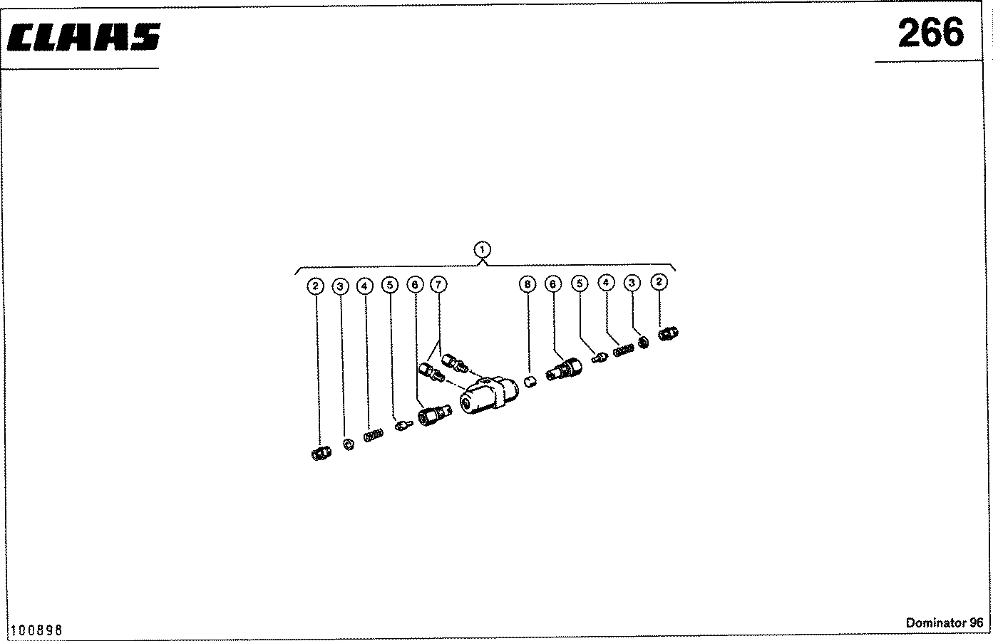 DOMINATOR - HASPEL-HORIZONTALVERSTELLUNG, VAR. 3675 / 3749