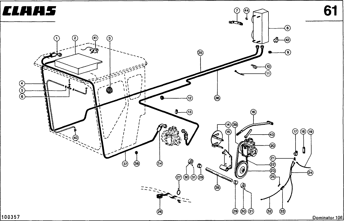 DOMINATOR - KABINE MIT LUEFTER UND KLIMAANLAGE, VAR.3357