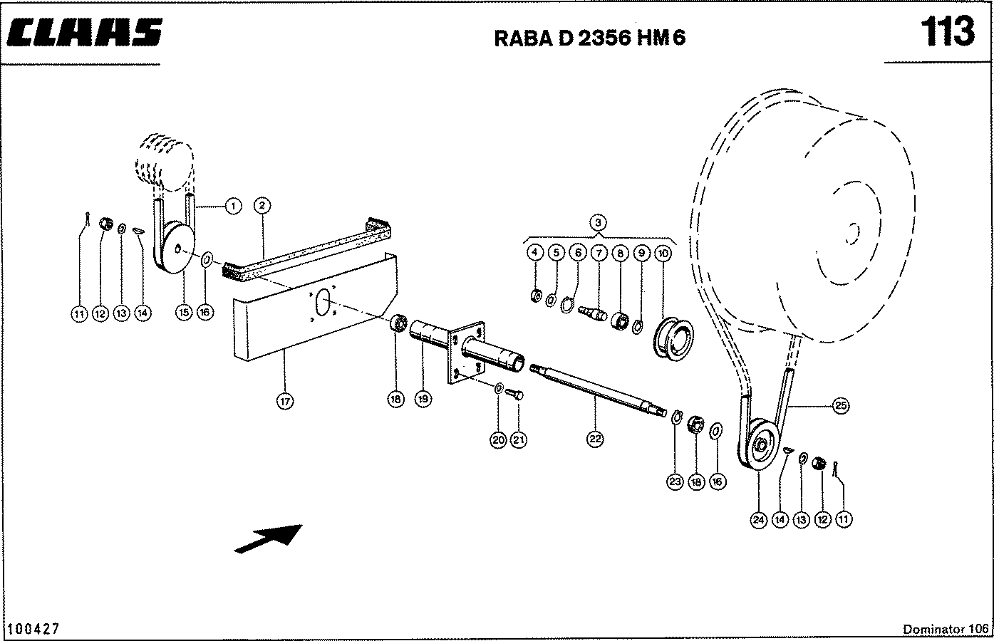 DOMINATOR - ROTORANTRIEB, BEI RABA-MOTOR