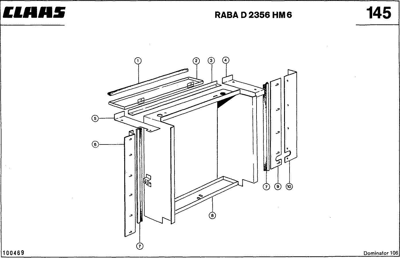 DOMINATOR - KUEHLERANSCHLUSS, BEI RABA-MOTOR