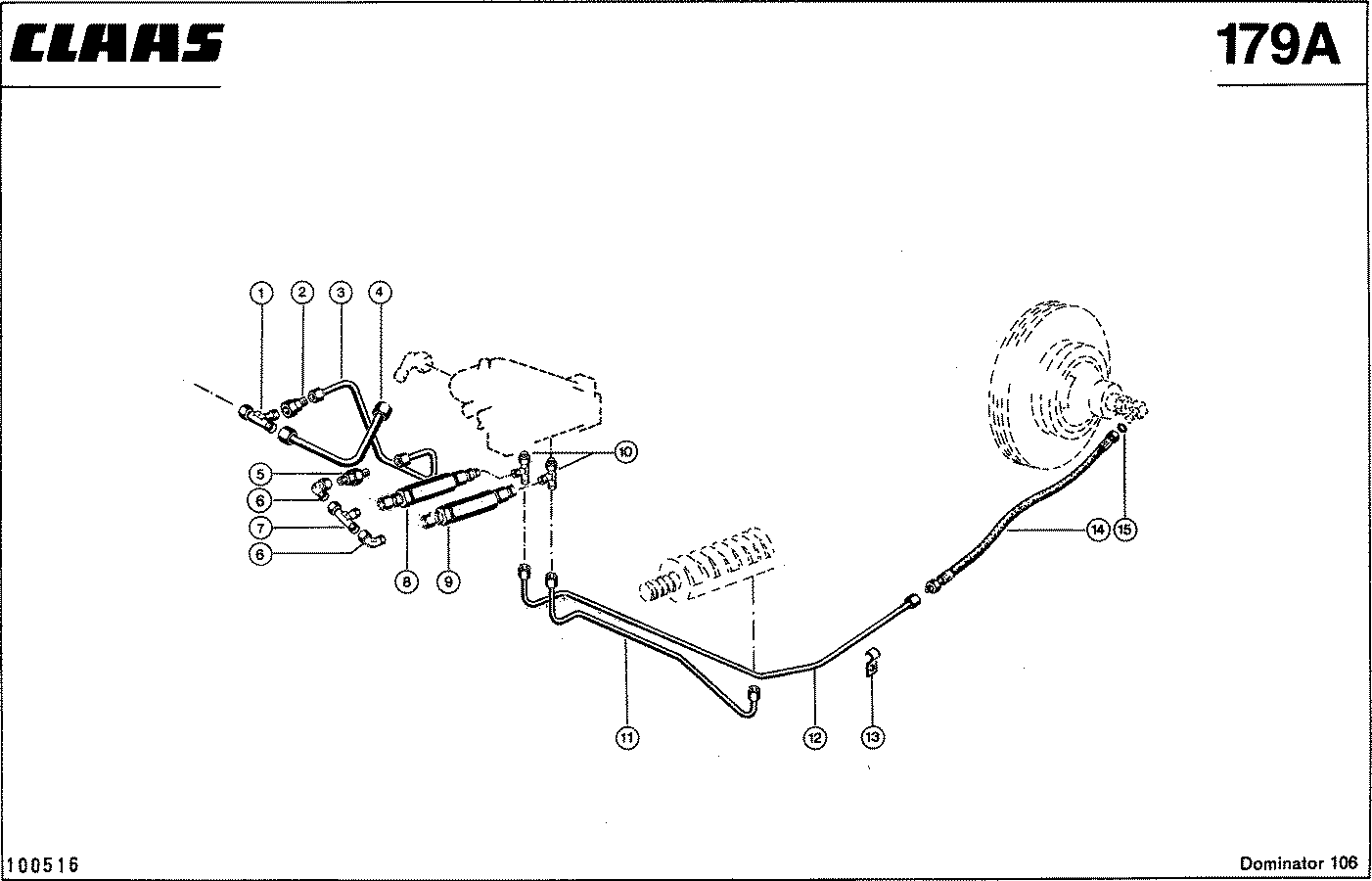 DOMINATOR - HYDRAULIKLEITUNGEN, (DRUCKABBAUVENTILE)
