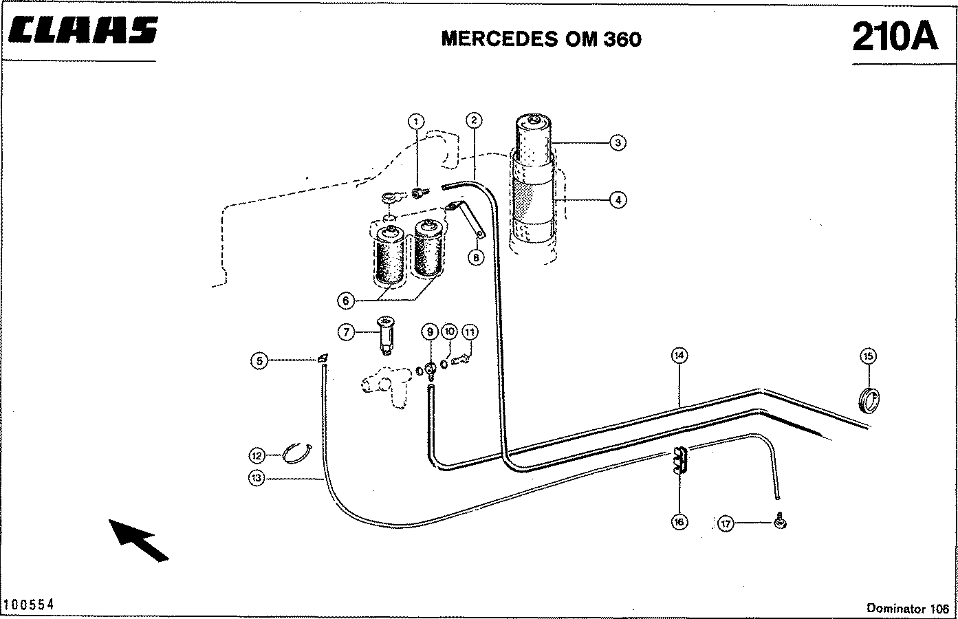 DOMINATOR - MOTORZUBEHOER, MERCEDES OM 360