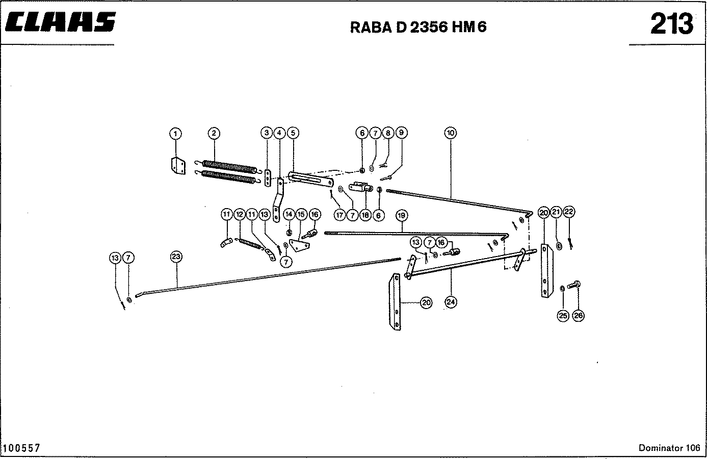 DOMINATOR - MOTORZUBEHOER, RABA D 2356 HM 6