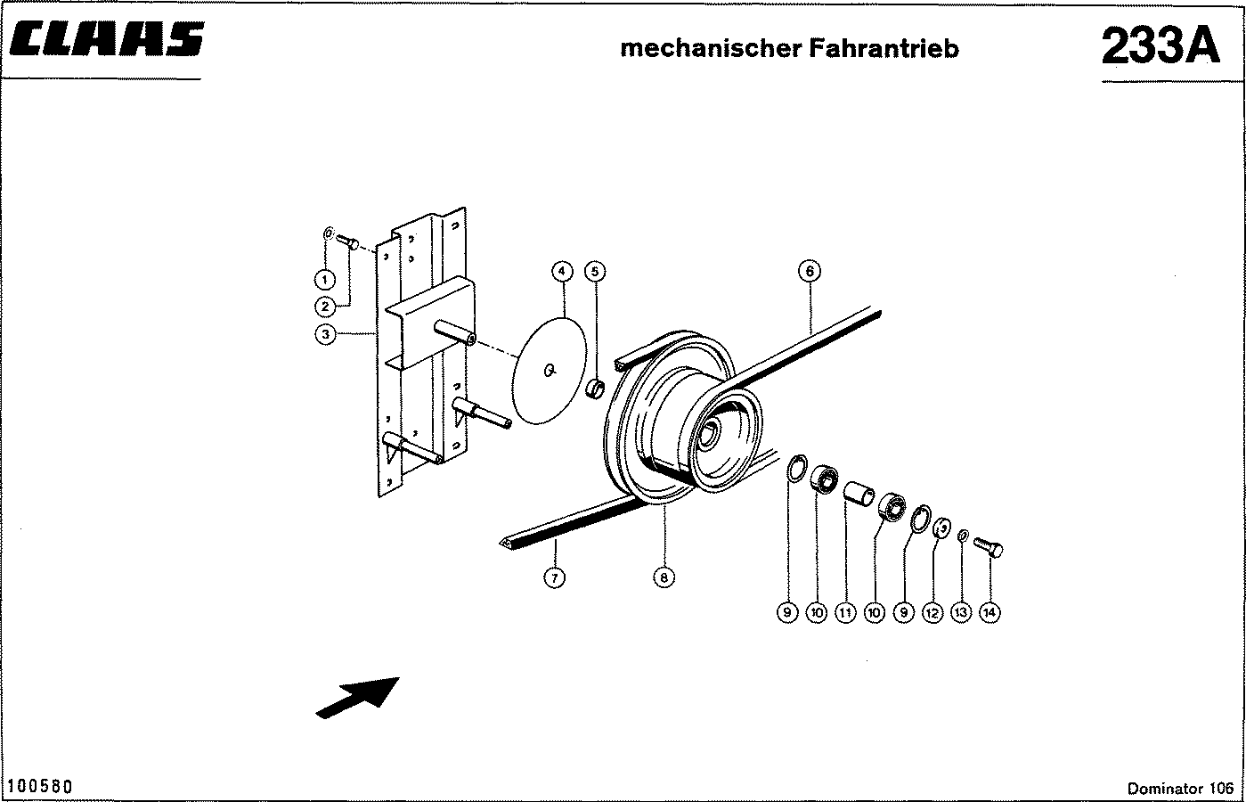 DOMINATOR - STROHHAECKSLER, VAR.4365, 4366