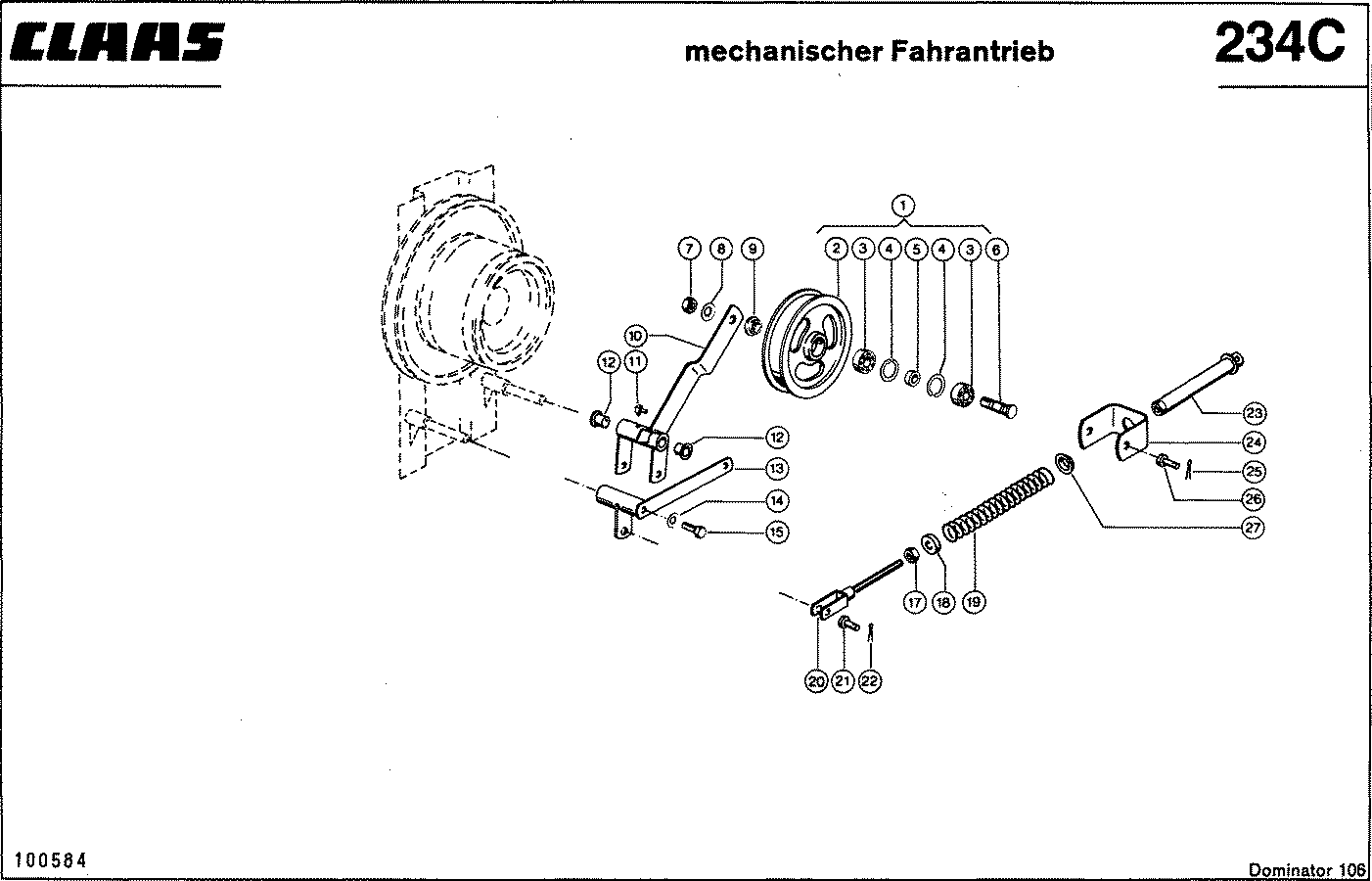 DOMINATOR - STROHHAECKSLER, VAR.4365, 4366