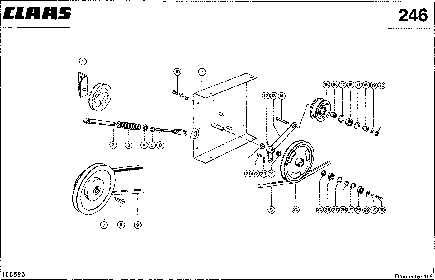 DOMINATOR - STROHVERTEILER, VAR.3468, 3494