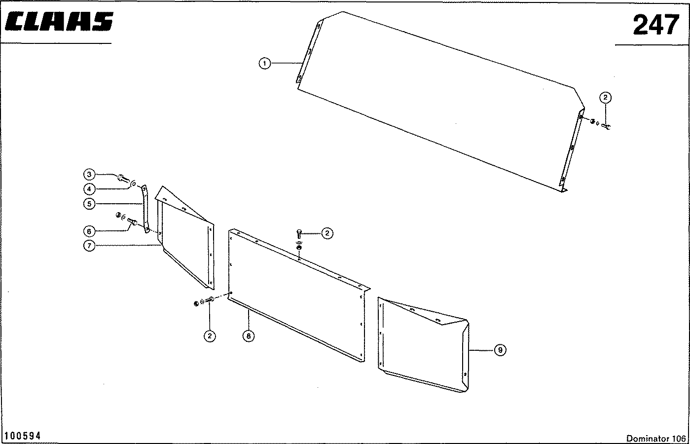 DOMINATOR - STROHVERTEILER, VAR.3468, 3494