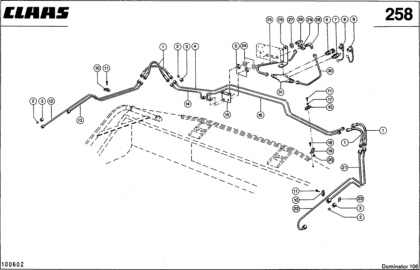 DOMINATOR - HASPEL-HORIZONTALVERSTELLUNG, VAR.3675 / 3749