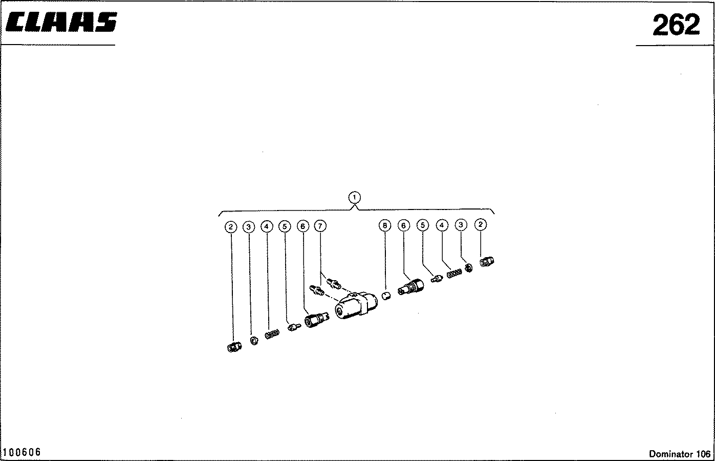 DOMINATOR - HASPEL-HORIZONTALVERSTELLUNG, VAR.3675 / 3749