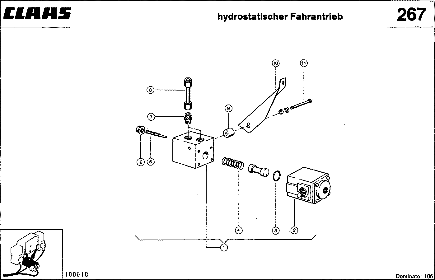 DOMINATOR - SCHNITTHOEHENAUTOMATIK, VAR.3542 - 3545