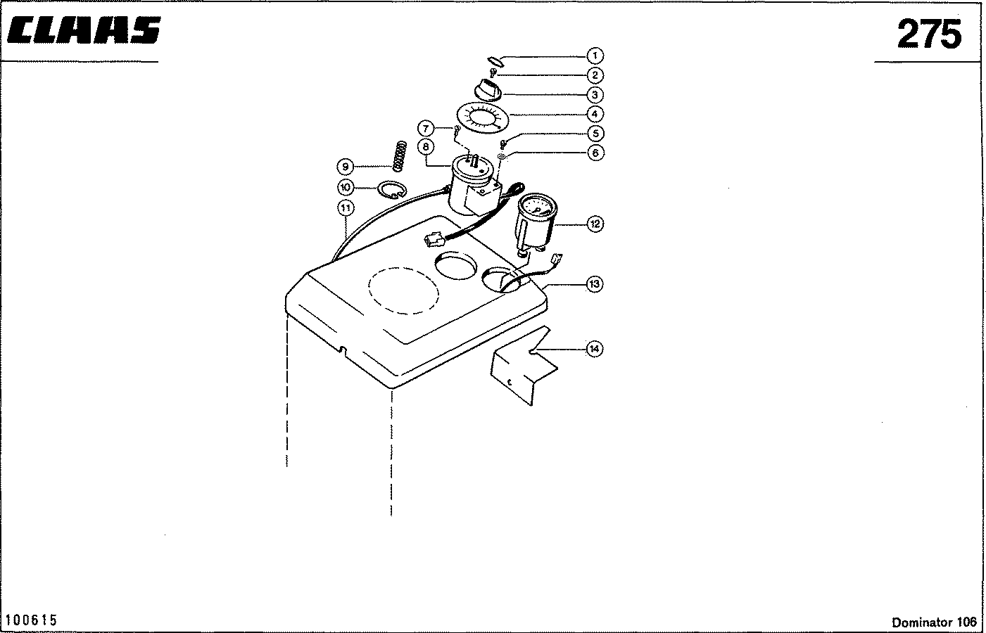DOMINATOR - BODENDRUCKAUTOMATIK, VAR.4329, 4562