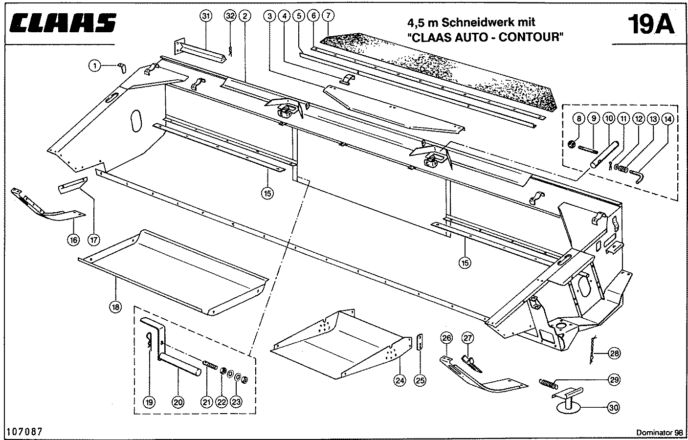 DOMINATOR - SCHNEIDWERKMULDE (4,5 M) VAR. 9428, 766
