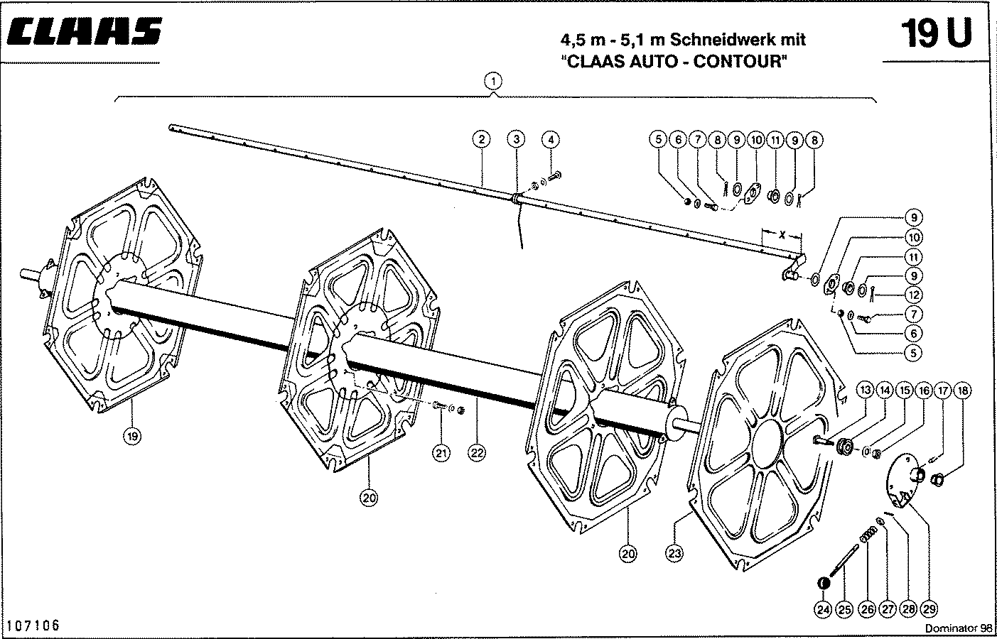 DOMINATOR - FEDERZINKENHASPEL, VAR. 9428, 9433