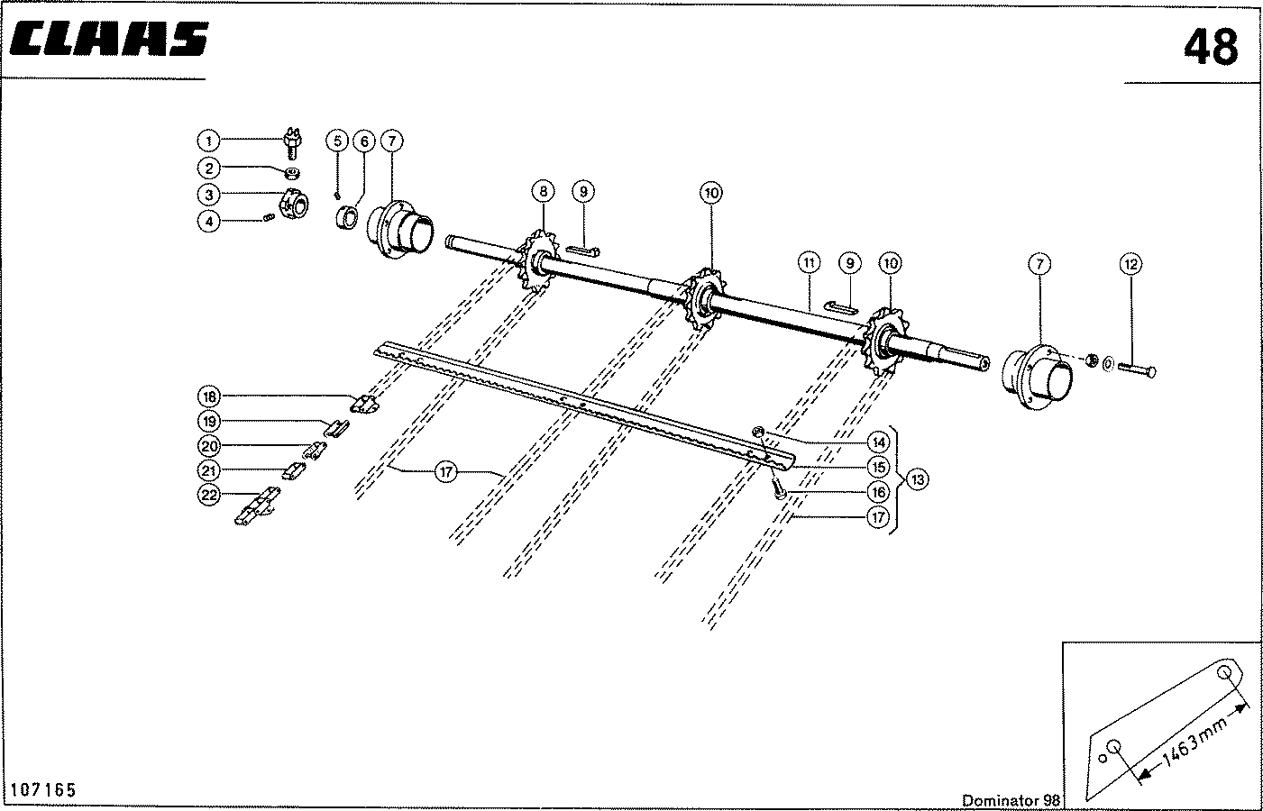 DOMINATOR - EINZUGSKANAL LANG, VAR. 7947, 7829, 478