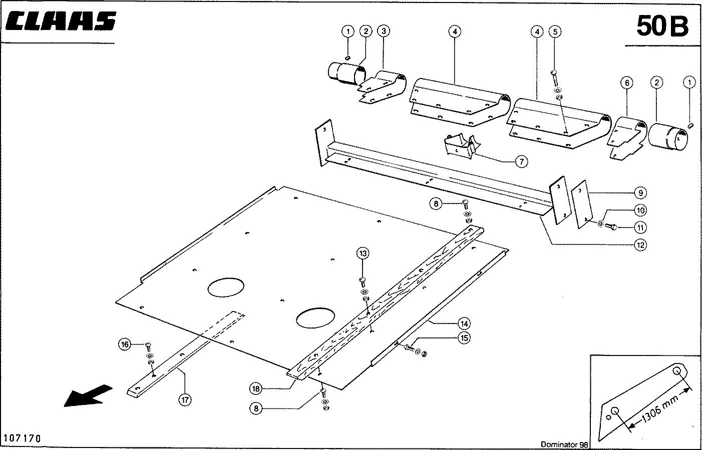 DOMINATOR - EINZUGSKANAL, VAR. 7765 - 7770, 9105, 9