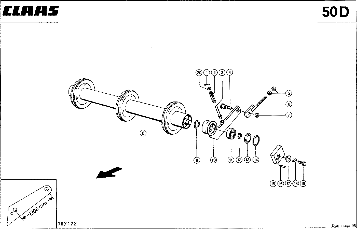 DOMINATOR - EINZUGSKANAL, VAR. 7765 - 7770, 9105, 9
