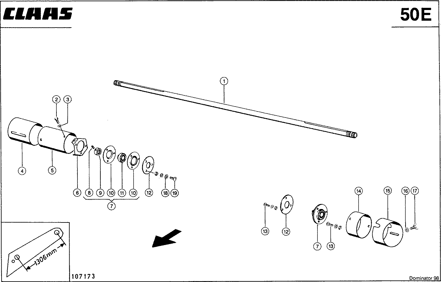 DOMINATOR - EINZUGSKANAL, VAR. 7765 - 7770, 9105,
