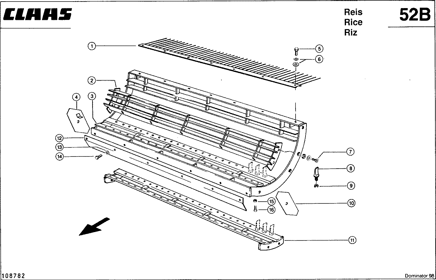 DOMINATOR - STIFTEN-DRESCHKORB, VAR. 4074