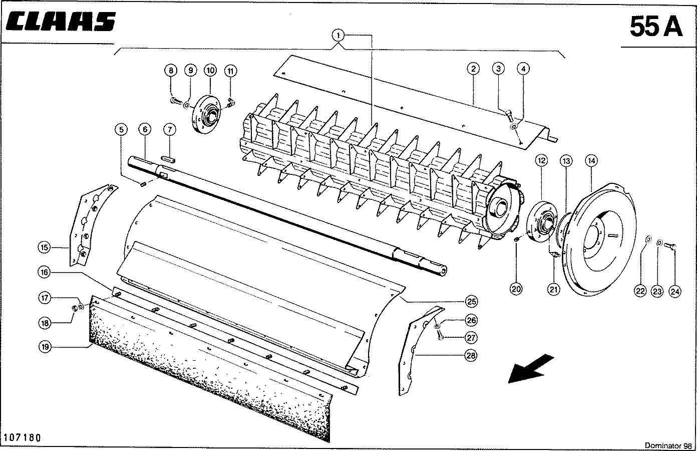 DOMINATOR - WENDETROMMEL SPEZIAL, VAR. 7931