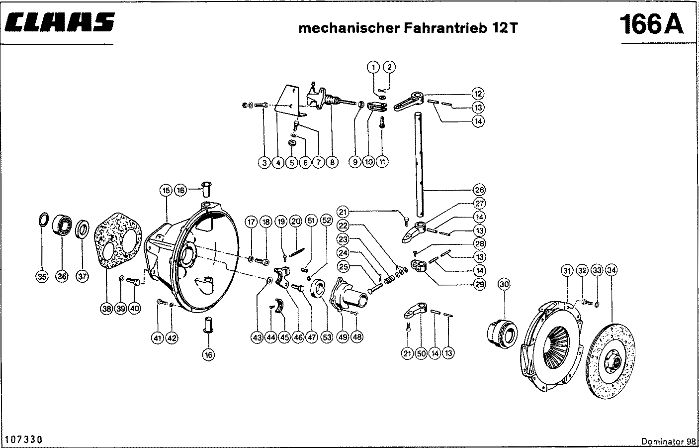DOMINATOR - KUPPLUNG, VAR. 7786, 7587