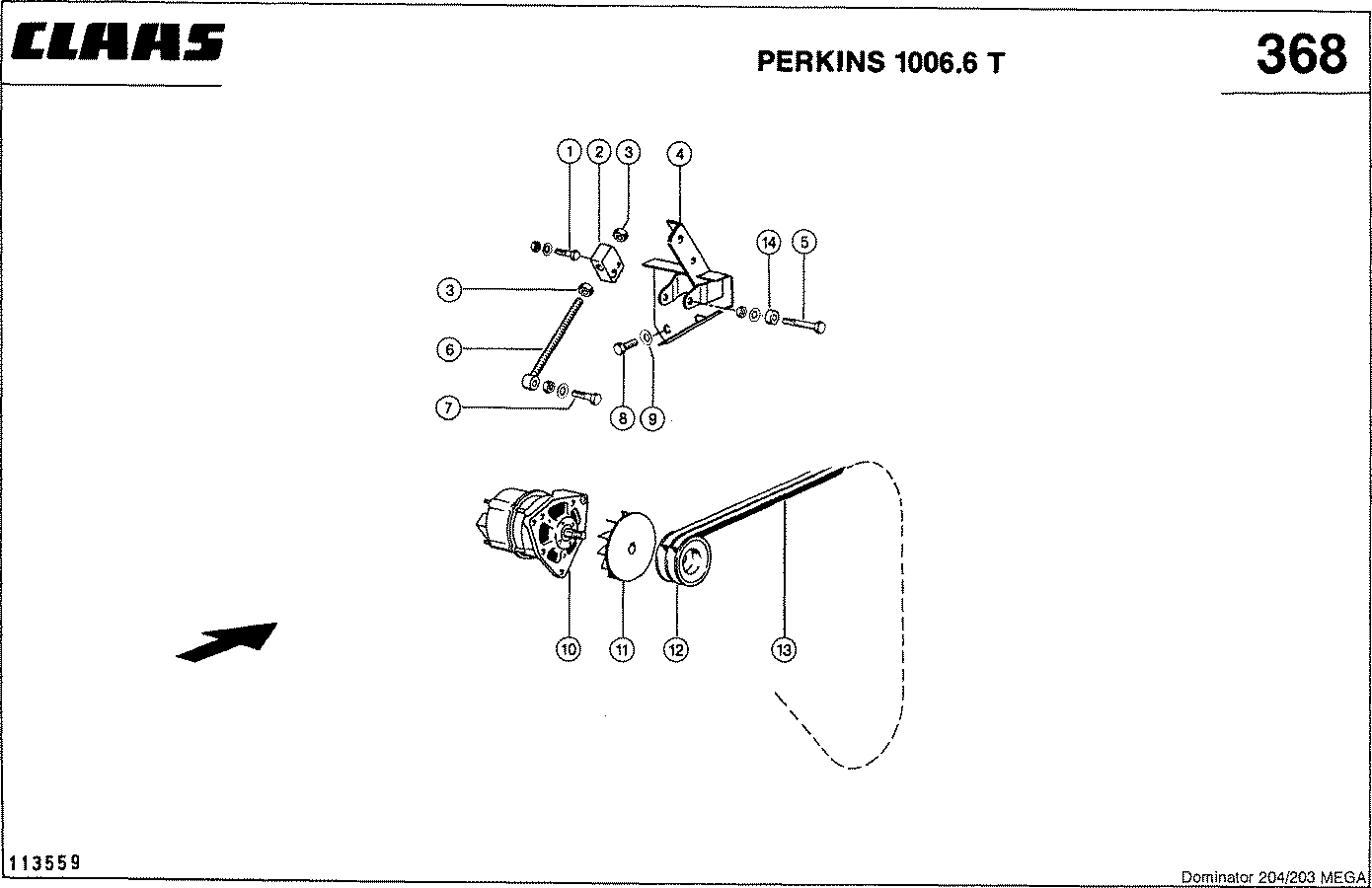 MEGA - ПРИНАДЛЕЖНОСТИ ДВИГАТЕЛЯ, PERKINS 1006.6 T (125 КВТ)