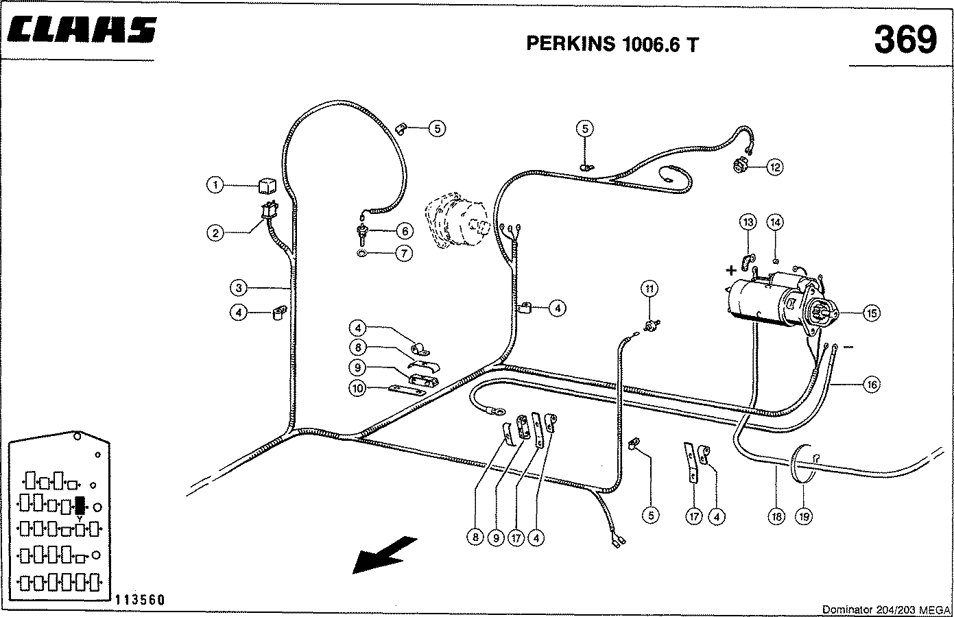 MEGA - ПРИНАДЛЕЖНОСТИ ДВИГАТЕЛЯ, PERKINS 1006.6 T (125 КВТ)
