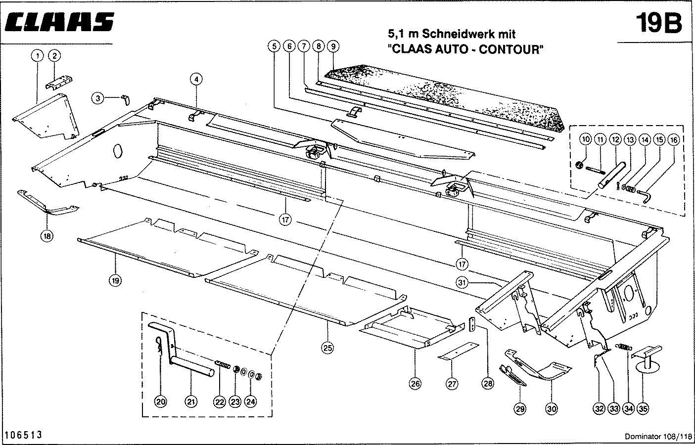 DOMINATOR - SCHNEIDWERKMULDE (5,1 M) VAR. 9433, 76