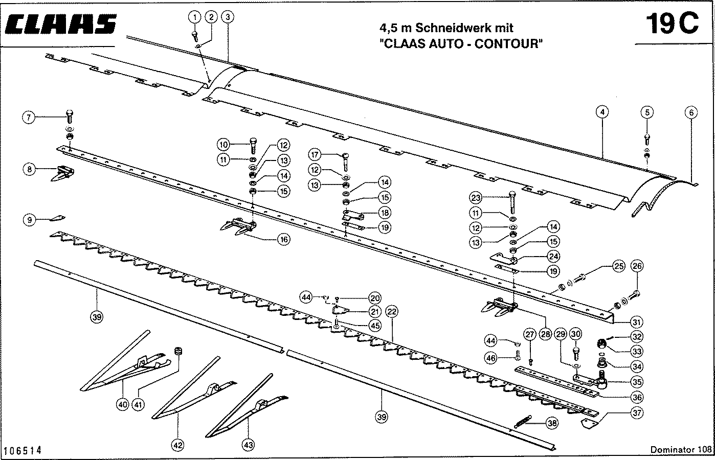 DOMINATOR - MAEHBALKEN, VAR. 9428, 7661