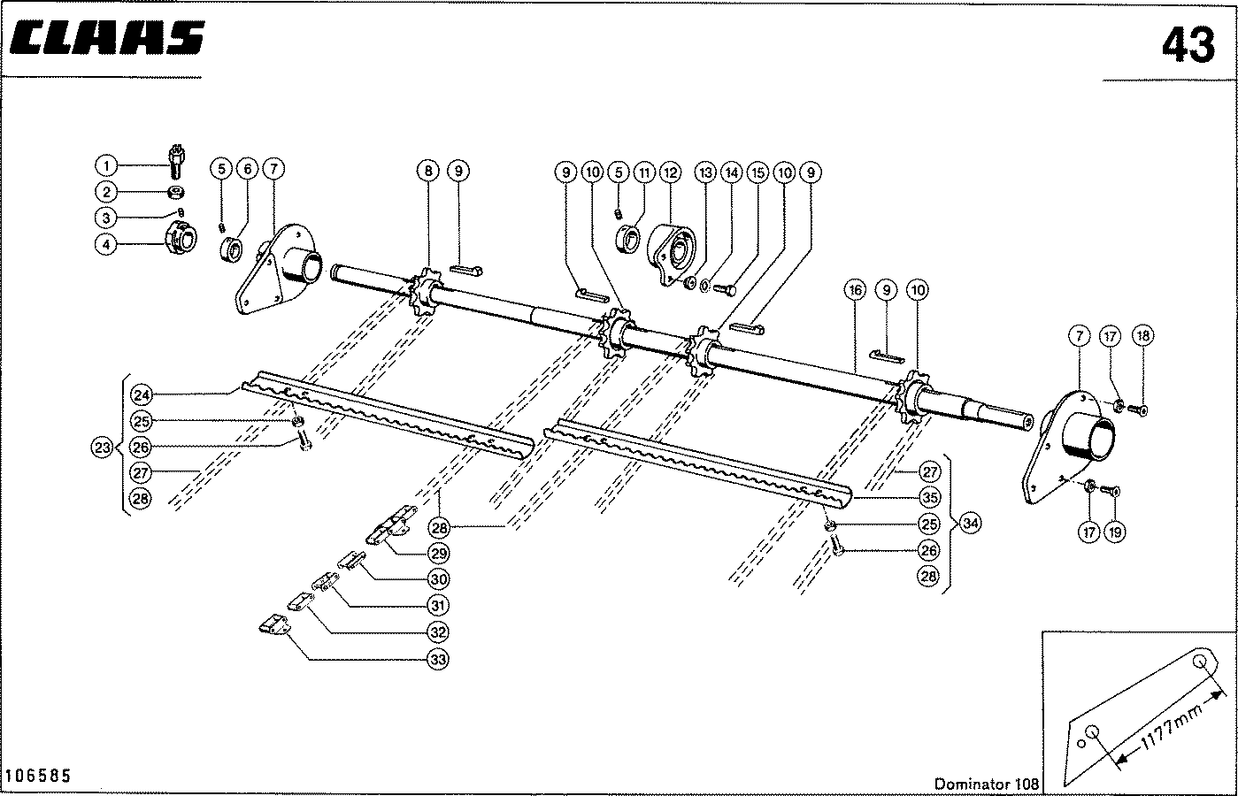 DOMINATOR - EINZUGSKANAL, VAR. 4784, 4785, 4898,