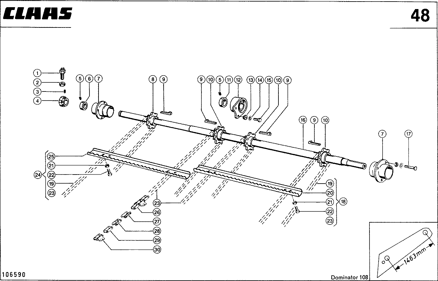DOMINATOR - EINZUGSKANAL LANG, VAR. 7946, 4850, 478