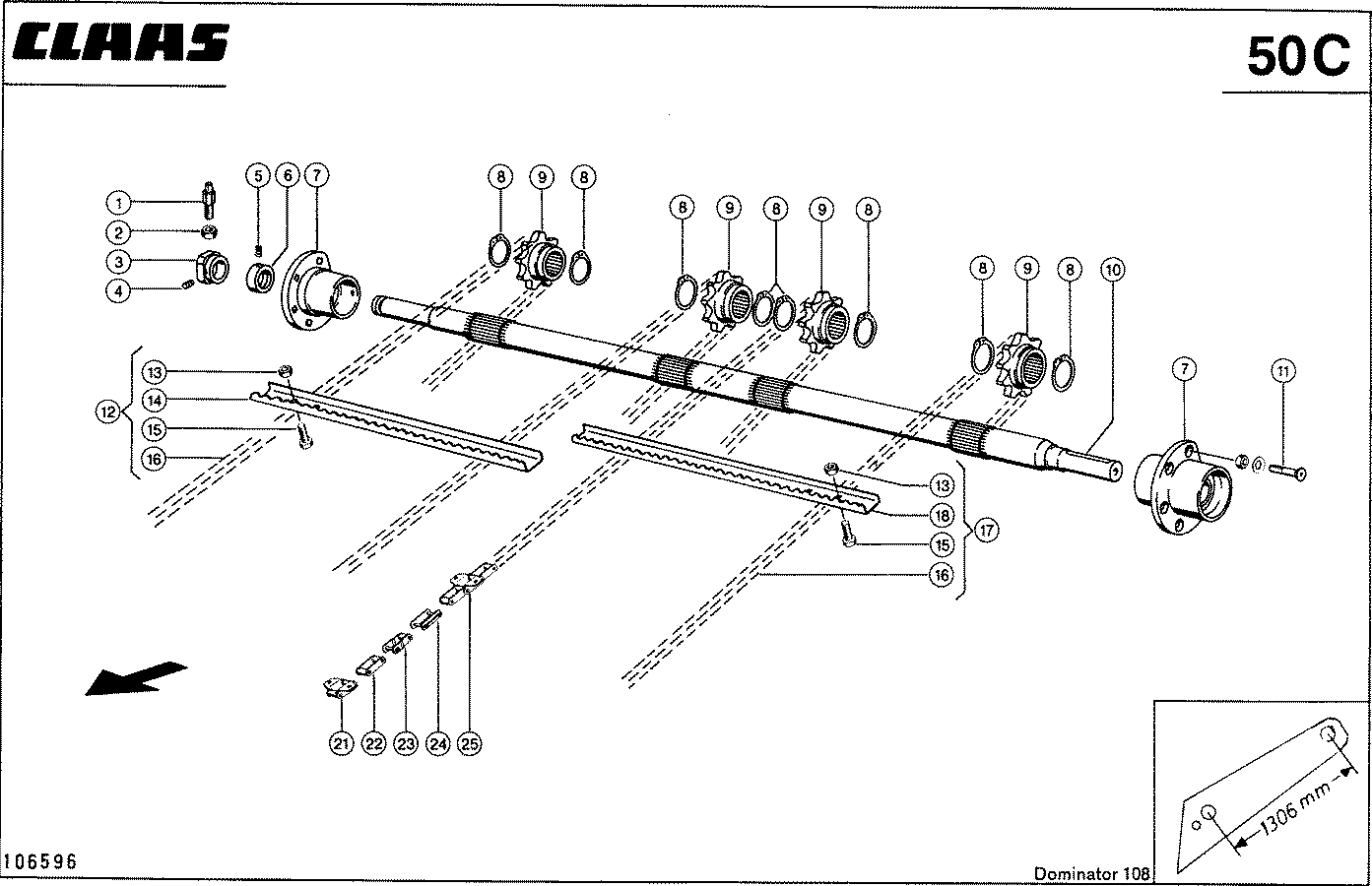 DOMINATOR - EINZUGSKANAL, VAR. 7642 - 7646, 7949