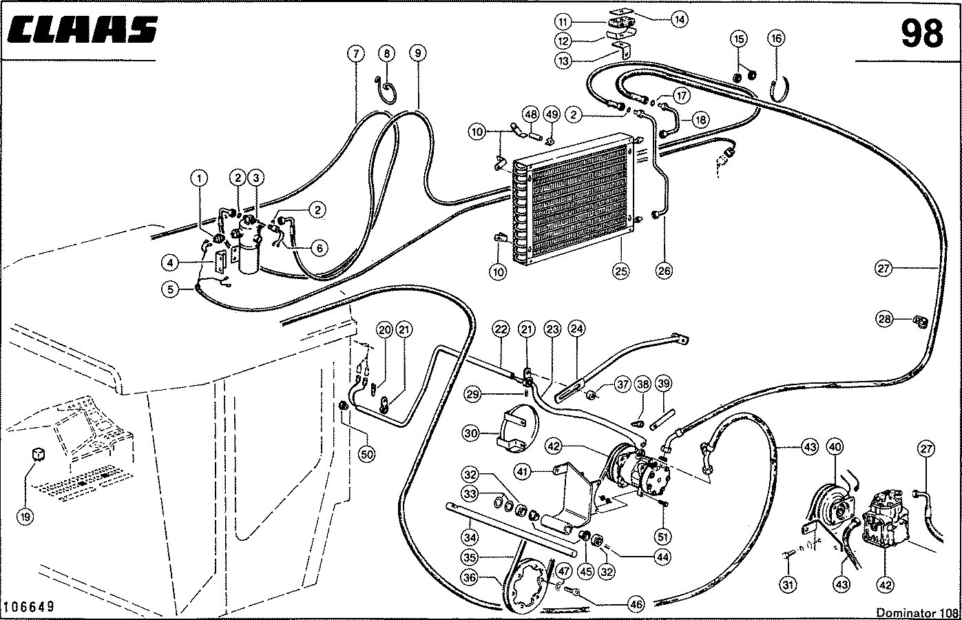 DOMINATOR - KABINE, KLIMAANLAGE, VAR. 9327, 4600